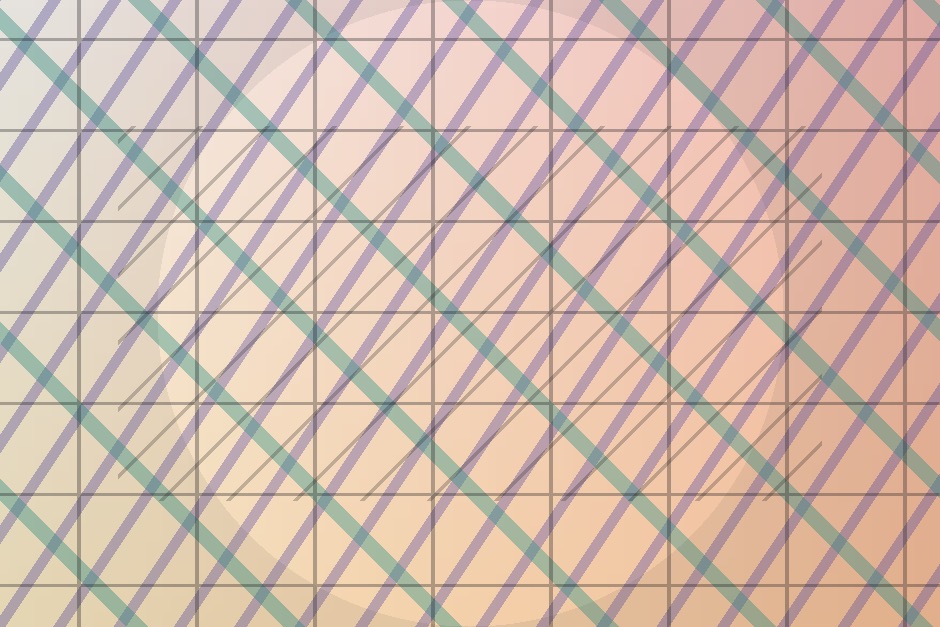 Layered color and shape studies used to develop a cohesive nail design direction.